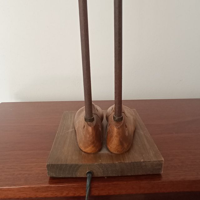 Lampara artesanal. Pieza única