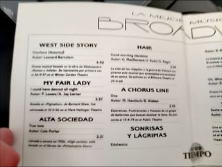 Regalo o vendo. La mejor música de Broadway vol 2