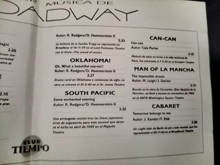 Regalo o vendo. La mejor música de Broadway vol 2