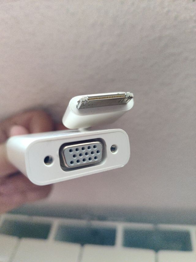 Cable Apple adaptador VGA a iPad