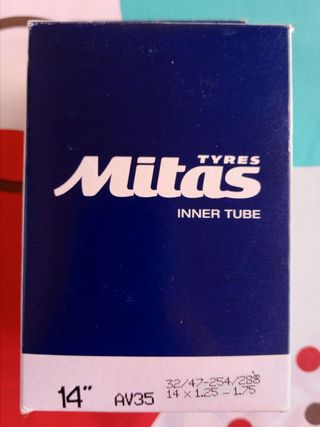 Cámara rueda bicicleta 14 pulgadas