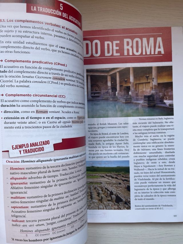 Libro de Latín de 1º Bachiller