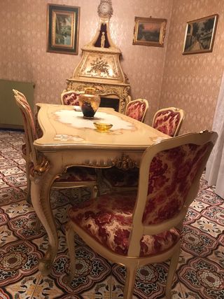 Sala da pranzo e salotto