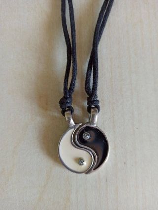 Collana Ying e Yang Amicizia