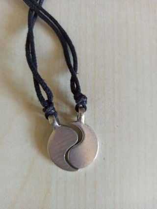 Collana Ying e Yang Amicizia