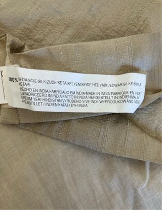 OPORTUNIDAD Cortinas seda salvaje con forro