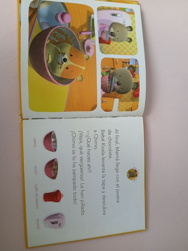 Libro bebé koala la comida
