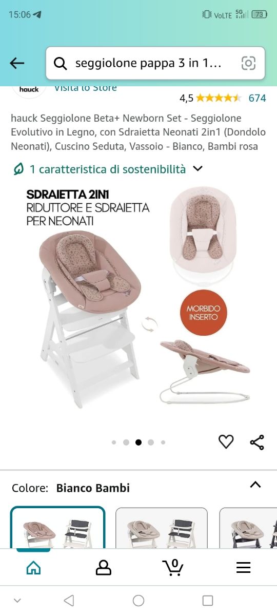 Seggiolone pappa
