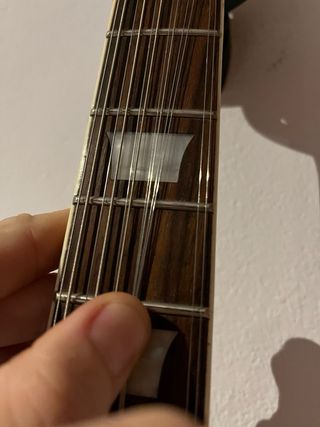 Guitarra eléctrica tipo Les Paul 12 cuerdas