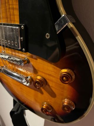 Guitarra eléctrica tipo Les Paul 12 cuerdas