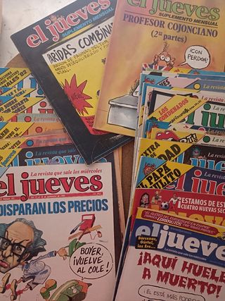 Revistas El jueves 26 uds
