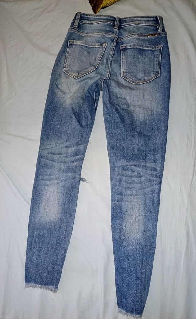 Pantalón vaquero de mujer largo