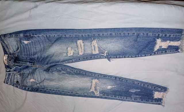 Pantalón vaquero de mujer largo