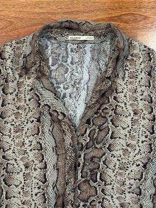 Camisa animal print Pull&Bear