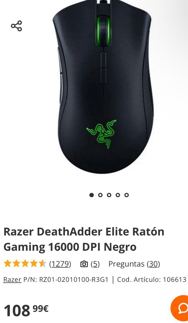 Teclado y Ratón Razer