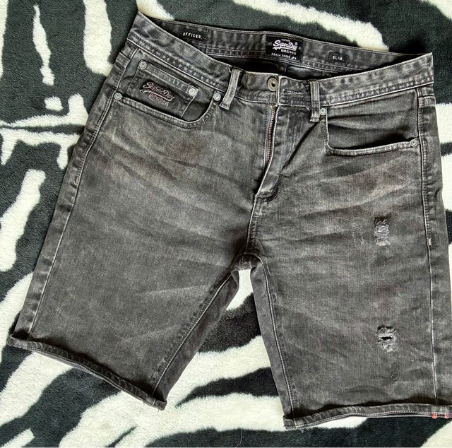 Pantalón corto vaquero hombre Superdry 30W