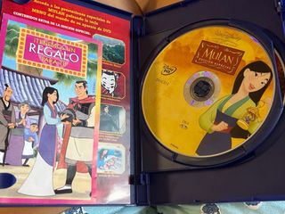 DVD de la película Mulan