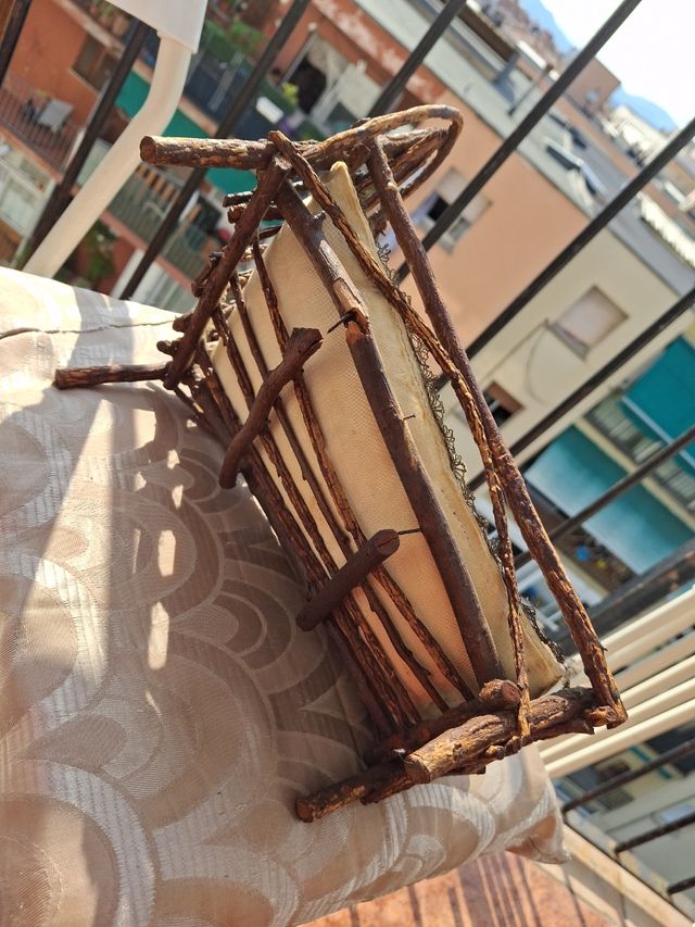 Letto antico in legno per Gesù Bambino