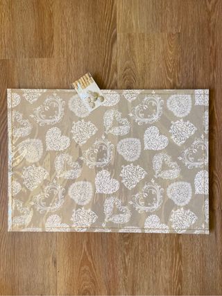 Panel magnetico Beige con flores