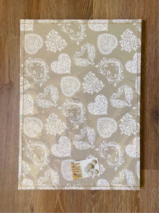 Panel magnetico Beige con flores