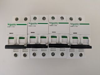 Interruptores magnetotérmicos Schneider 