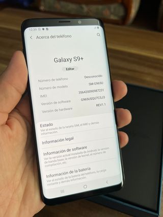 Samsung Galaxy S9+ 64GB negro libre