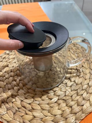 Teiera grande da 1.5 Litri Ikea in vetro