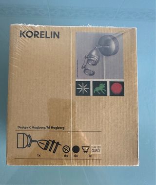 Lámpara-proyector de pared Korelin de Ikea