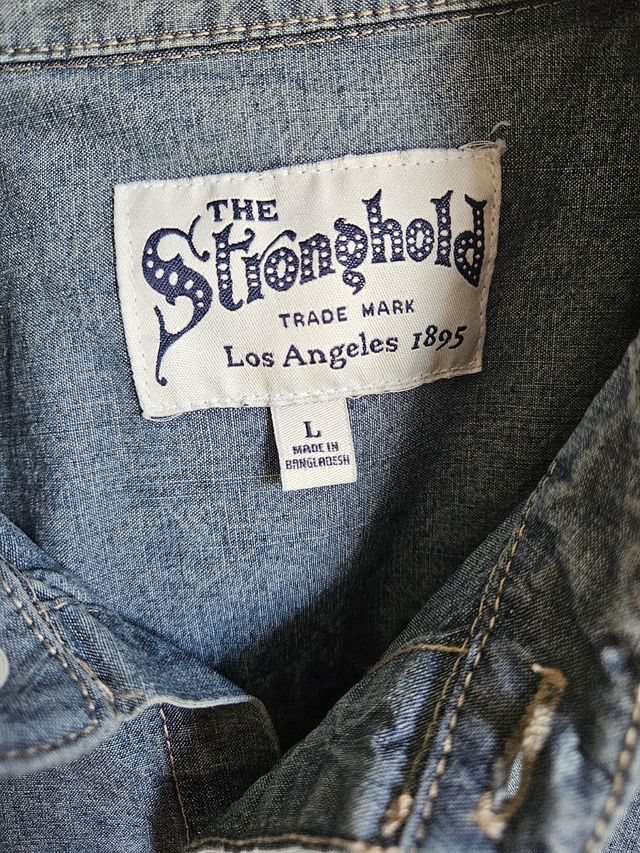 Camisa hombre vaquera