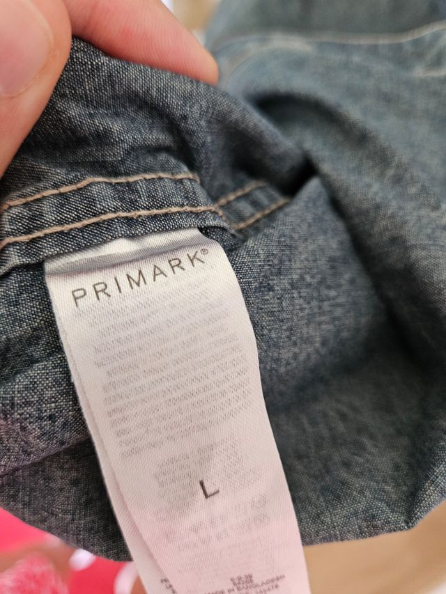 Camisa hombre vaquera