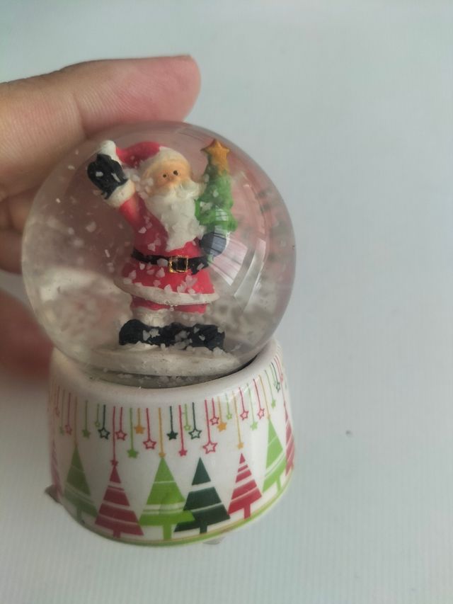 Bolita de nieve papá Noel