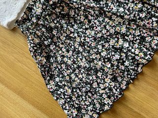 Falda plisada flores Shein T.XS