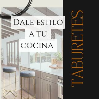 Taburete altos apoya pies acero 