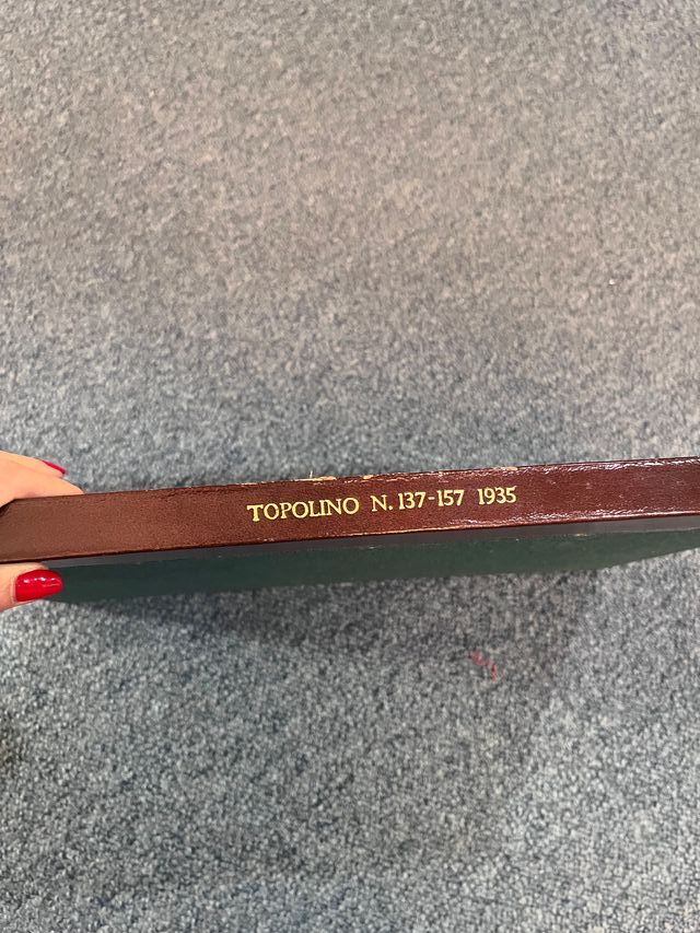 Raccolta numeri 137-157 fumetti Topolino del 1935