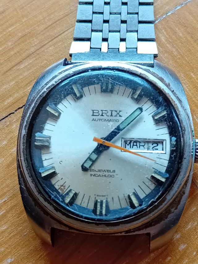 Orologio antico Brix realizzato in Svizzera con 20 gioielli