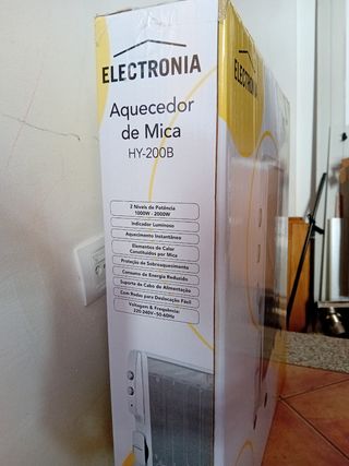 Aquecedor de mica 2 nível de potência