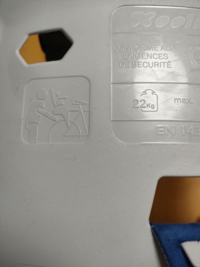 Silla portabebés bicicleta