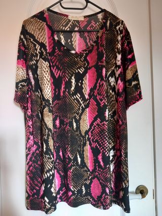 Blusa verano talla grande