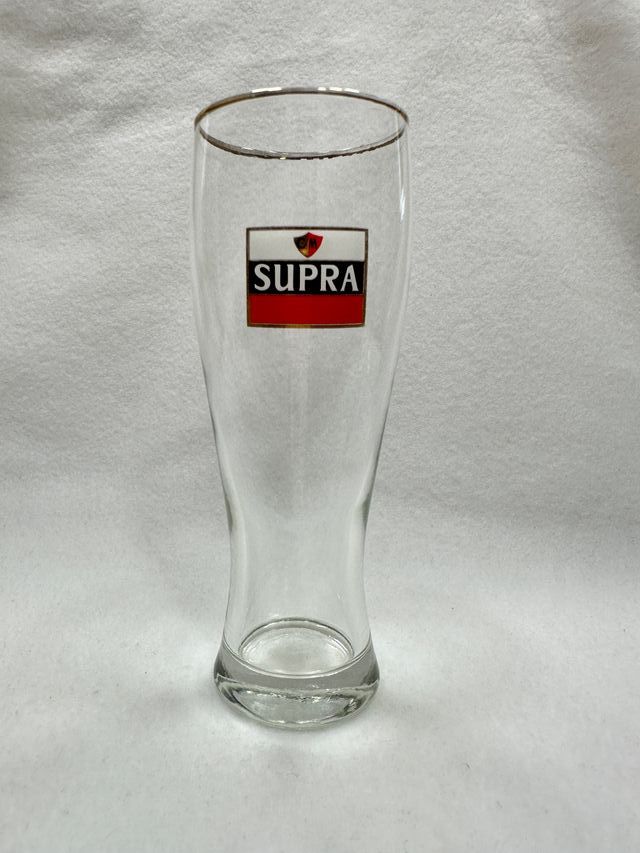 1 bicchiere/tazza da birra vintage SUPRA da collezione.