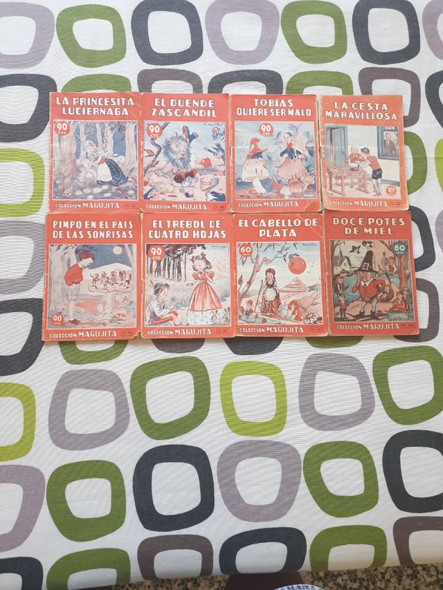 Libros año 1946 coleccion Marujita