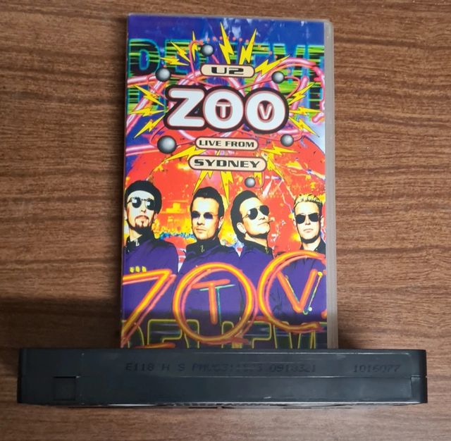 U2 - Zoo Tv live From Sydney - VHS
