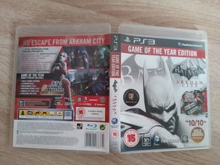 BATMAN ARKHAM CITY GAME OF THE YEAR EDITION PS3 