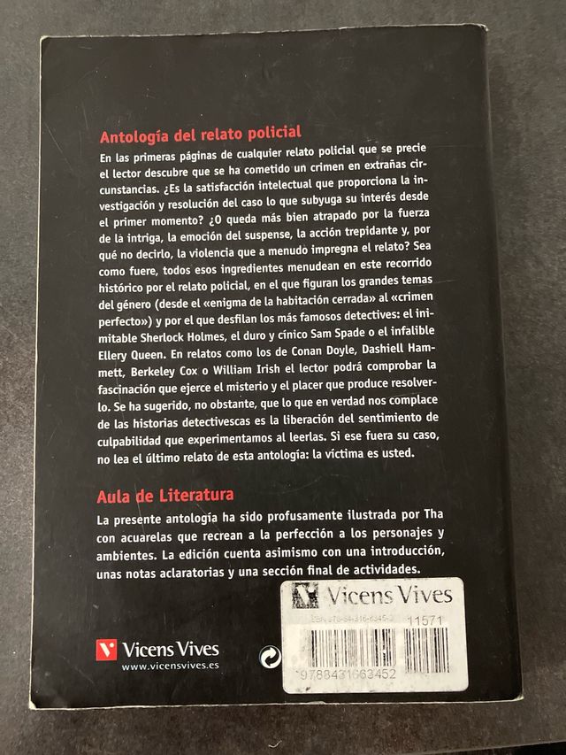 Antologia del relato policial