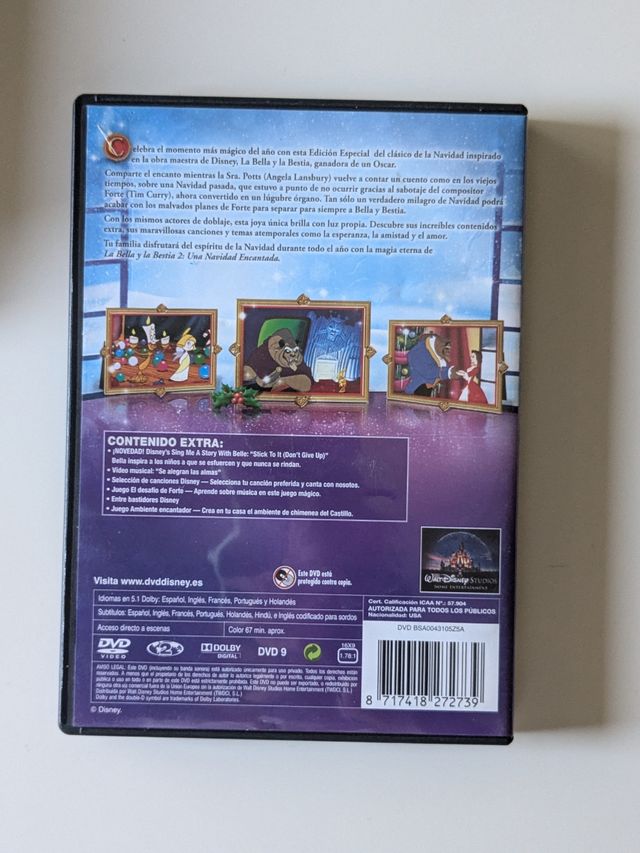 Lote La Bella y La Bestia Disney