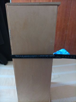 Scatola legno porta bottiglie 