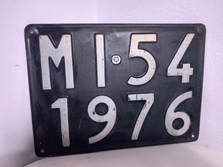 insegna e Targa Auto Automobilistica Auto vintage