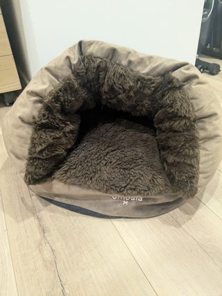 Cama cueva gato ombala