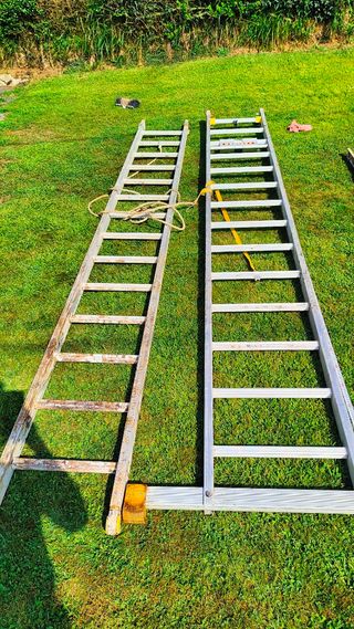 Escaleras aluminio extensible por tramos