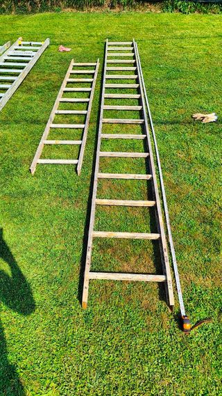 Escaleras aluminio extensible por tramos