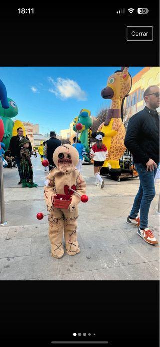 Disfraz casero de budù de espididol